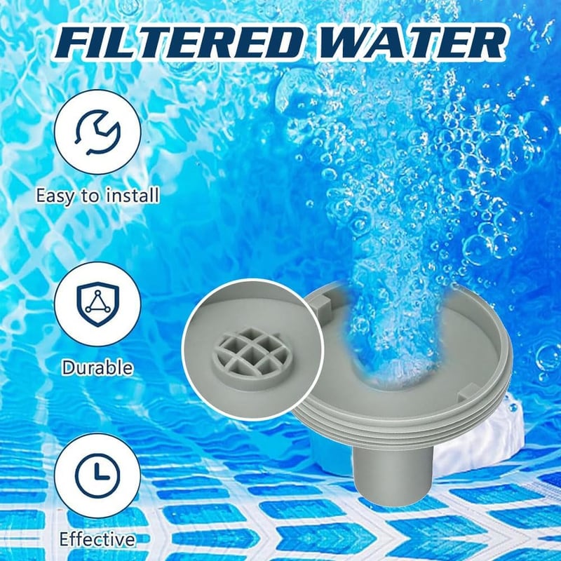 TUIBEIDAMAI 360° Forgó Medence Befúvó Nozzle Intex Bestway Kompatibilis