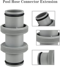 TUIBEIDAMAI 38mm Medence Tömlő Csatlakozó Adapter 2db Bestway Coleman Kompatibilis 3