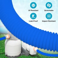 TUIBEIDAMAI Medence Tömlő 32 mm - 2 db 150 cm-es Kék Úszómedence Cső 4 Biztonsági Kapoccsal és Csatlakozóval, Szűrőszivattyúhoz

AI: Készíts 4