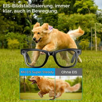 Inteligentné okuliare Tulbeys AI, 4K HD kamera, 290 mAh, nahrávanie videa, simultánny preklad, GPT identifikácia objektov, fotochromatické šošovky 7