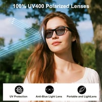 Tulbeys M01 AI okosszemüveg valós idejű hangfordítóval, 160+ nyelv, színváltó lencse - fekete 6