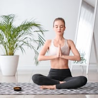 TULEBOLIAN Bol ceramic pentru tămâie, suport lucrat manual pentru bețișoare parfumate cu glazură de oxid de fier - Bol rotund pentru tămâie și conuri, diametru 9 cm 4