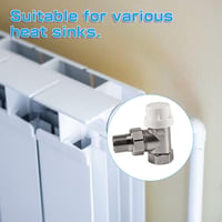 Tulov G1/2 termosztatikus radiátorszelep bronz 1/2 col visszatérő csatlakozó menetes hőmérséklet szabályzó 6