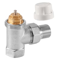 Termostatický radiátorový ventil Tulov G1/2 s bronzovým spätným šróbením – 1/2" 2