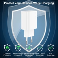 Încărcător rapid iPhone TUMABER 20W, certificat MFi - cu cablu USB-C de 2 m 2