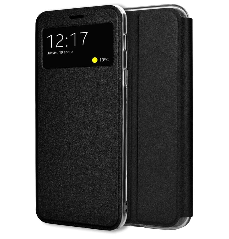 Tumundosmartphone Xiaomi Poco F5 Pro 5G ablakos flip tok - fekete