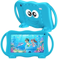 TUNUYEXST 7-palcový detský tablet pre deti od 3 do 12 rokov, 32 GB, duálny fotoaparát, rodičovská kontrola, WiFi, vzdelávací softvér Android, modrý 1