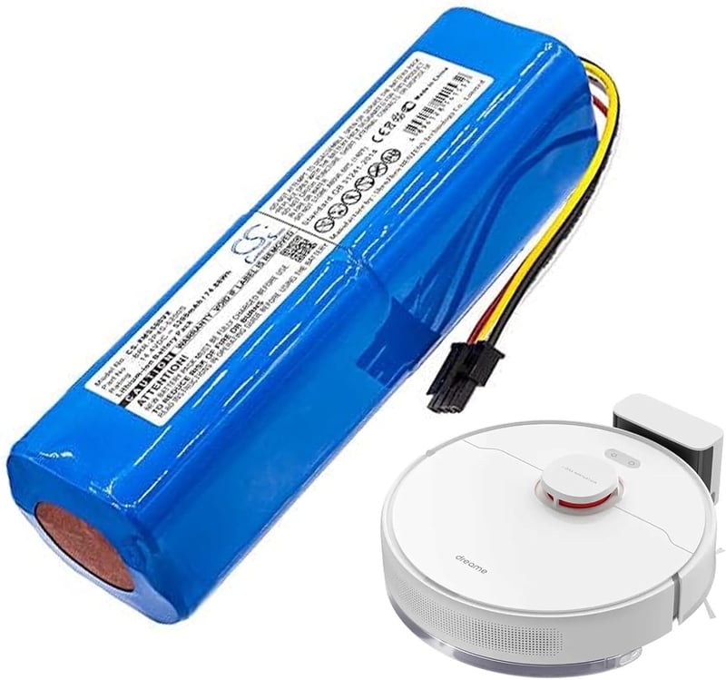 TUPower Akkumulátor Dreame D9 D10 L10 Pro Roborock S50 S75 5200mAh