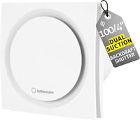 Turbionaire RING 100 SW fürdőszobai ventilátor 100mm fehér visszacsapó szeleppel 1