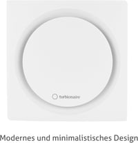 Turbionaire RING 100 SW fürdőszobai ventilátor 100mm fehér visszacsapó szeleppel 3