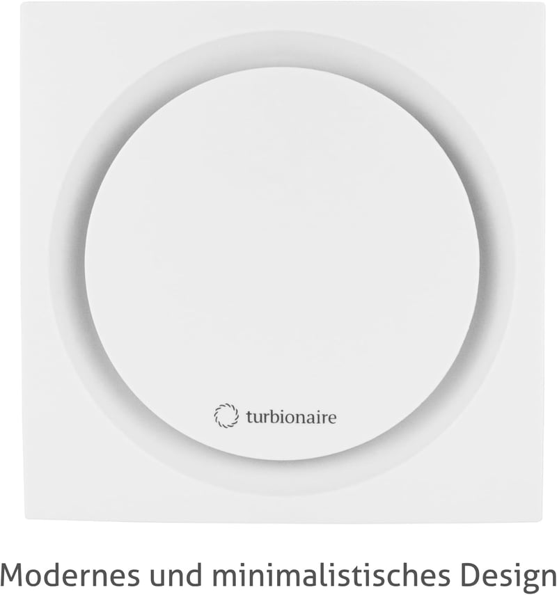 Turbionaire RING 150 SW fürdőszobai ventilátor, 150mm, dupla szívás, vízálló, visszacsapó szeleppel