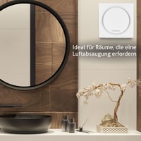 Turbionaire RING 150 SW fürdőszobai ventilátor, 150mm, dupla szívás, vízálló, visszacsapó szeleppel 3