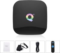 TUREWELL Q Plus Android 10 Smart TV Box, 2 GB RAM, 16 GB úložisko, štvorjadrový procesor, 6K, 3D, WiFi 2,4 GHz, Ethernet 10/100 Mbps 8