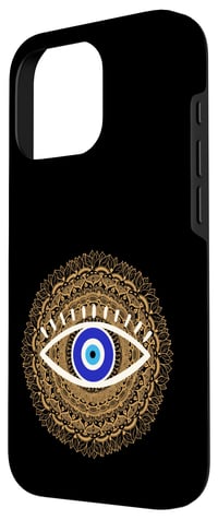 Husă iPhone 16 Pro cu ochi turcesc Nazar – Husă de protecție decorată cu ochiul Nazar 2