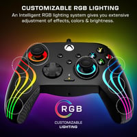 Turtle Beach Afterglow Wave vezetékes RGB játékvezérlő Xbox Series X/S, Xbox One és Windows - fekete 3
