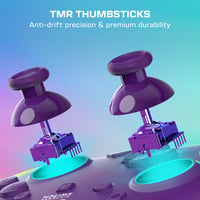 Bezdrôtový herný ovládač Turtle Beach Afterglow Wave pre Nintendo Switch 2 – fialový 3