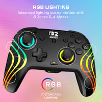 Bezdrôtový RGB ovládač Turtle Beach Afterglow Wave pre konzolu Nintendo Switch 2 4