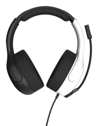 Káblový herný headset Turtle Beach Airlite Fit čierno-biely pre Nintendo Switch, Switch Lite a Switch OLED, mikrofón s funkciou stlmenia odklopením (flip-to-mute), cez uši (over-ear) 6