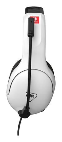 Káblový herný headset Turtle Beach Airlite Fit čierno-biely pre Nintendo Switch, Switch Lite a Switch OLED, mikrofón s funkciou stlmenia odklopením (flip-to-mute), cez uši (over-ear) 2