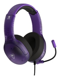 Káblová herná náhlavná súprava Turtle Beach Airlite Fit pre Nintendo Switch – Ghost Violet, výklopný mikrofón, pohodlné náušníky 3