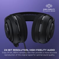 Herné slúchadlá Turtle Beach Atlas 200, čierne, káblové, pre PC a Xbox — chybné, na náhradné diely: Kábel je pretrhnutý (stav: pozri 2. obrázok) 6