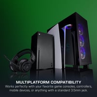 Herné slúchadlá s mikrofónom Turtle Beach Atlas 200, čierne – Xbox Series X/S, Xbox One, PlayStation, PC – 50 mm meniče, mikrofón s funkciou stlmenia vyklopením 7
