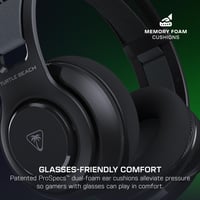 Herné slúchadlá s mikrofónom Turtle Beach Atlas 200, čierne – Xbox Series X/S, Xbox One, PlayStation, PC – 50 mm meniče, mikrofón s funkciou stlmenia vyklopením 6