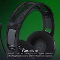 Herné slúchadlá s mikrofónom Turtle Beach Atlas 200, čierne – Xbox Series X/S, Xbox One, PlayStation, PC – 50 mm meniče, mikrofón s funkciou stlmenia vyklopením 5