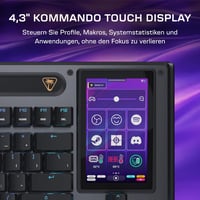 Turtle Beach Command Series KB7 TKL vezetékes gamer billentyűzet - RGB, Hall Effect, DE kiosztás 2