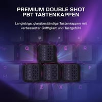 Turtle Beach Command Series KB7 TKL vezetékes gamer billentyűzet - RGB, Hall Effect, DE kiosztás 7