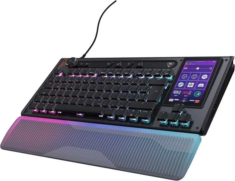 Turtle Beach Command Series KB7 TKL vezetékes gamer billentyűzet - RGB, Hall Effect, DE kiosztás