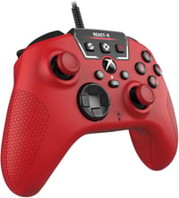 Turtle Beach React-R vezetékes játékvezérlő piros audio vezérléssel, programozható gombok, texturált markolat Xbox Series X S, Xbox One, PC 3