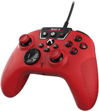 Turtle Beach React-R vezetékes játékvezérlő piros audio vezérléssel, programozható gombok, texturált markolat Xbox Series X S, Xbox One, PC 4