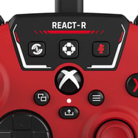 Turtle Beach React-R vezetékes játékvezérlő piros audio vezérléssel, programozható gombok, texturált markolat Xbox Series X S, Xbox One, PC 6