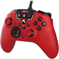 Turtle Beach React-R vezetékes játékvezérlő piros audio vezérléssel, programozható gombok, texturált markolat Xbox Series X S, Xbox One, PC 1