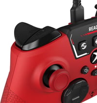 Turtle Beach React-R vezetékes játékvezérlő piros audio vezérléssel, programozható gombok, texturált markolat Xbox Series X S, Xbox One, PC 9