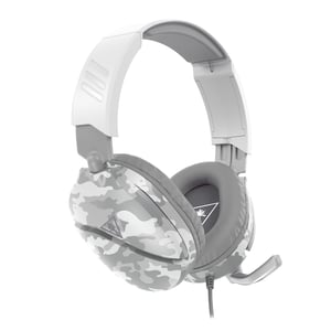 Herná náhlavná súprava Turtle Beach Recon 70 Camo Polar White – káblové slúchadlá kompatibilné s PS5, PS4, Xbox Series X a Xbox One
