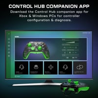 Turtle Beach Rematch Core Ghost fekete terepszínű zöld vezetékes játékvezérlő Xbox Series X S Xbox One Windows PC kompatibilis 4