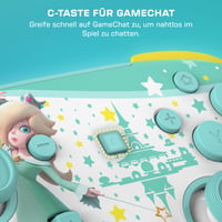 Bezdrôtový ovládač Turtle Beach Rematch – Rosalina – Nintendo Switch 1 a 2, páčky TMR, nastaviteľné RGB, nabíjateľná batéria 5