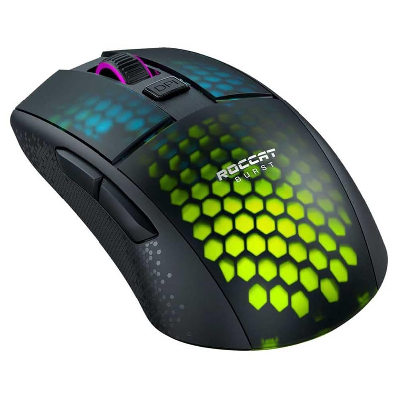Turtle Beach Roccat Burst Pro Air Wireless Gaming Egér 19000 DPI Optikai Szenzor