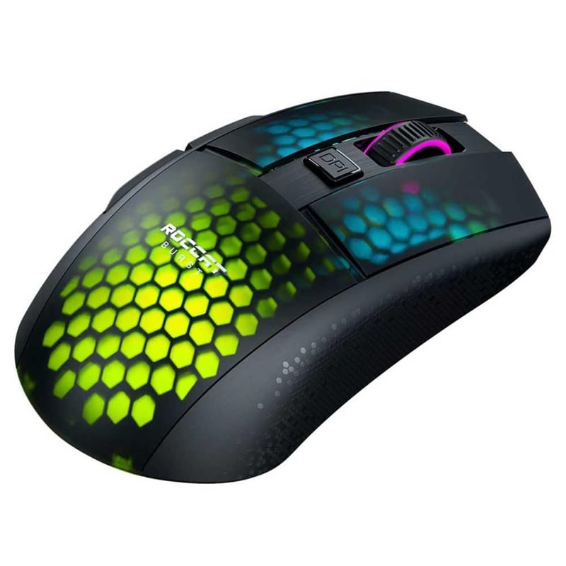 Turtle Beach Roccat Burst Pro Air Wireless Gaming Egér 19000 DPI Optikai Szenzor