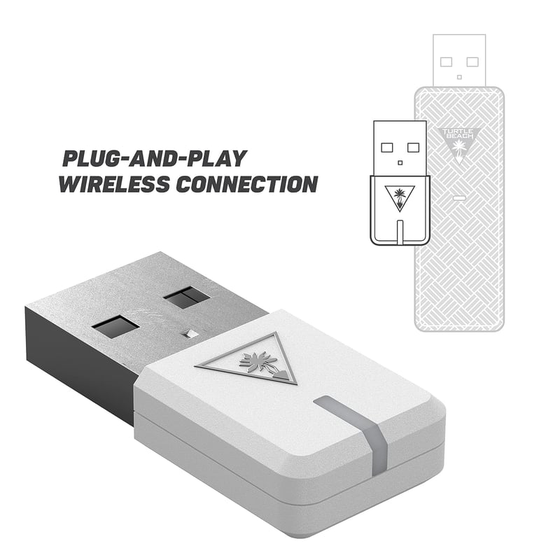 Turtle Beach Stealth 600 Gen 2 Wireless Gaming Headset PS5 PS4 PC Fehér - 600 USB White, PlayStation
