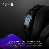 Bezdrôtové herné slúchadlá Turtle Beach Stealth 600 PC – 80-hodinová výdrž batérie, 50 mm meniče, Bluetooth, kompatibilné s PC, PS5 a PS4, čierne 3