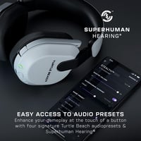 Bezdrôtový herný headset Turtle Beach Stealth 600 pre PlayStation biely, 80 hodín, 50 mm meniče, Bluetooth, PS5, PS4, PC 8