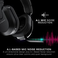 Bezdrôtové herné slúchadlá Turtle Beach Stealth 600, Bluetooth, 80 hodín výdrže batérie, 50 mm meniče, PS5, PS4, PC, mobil, čierne 4