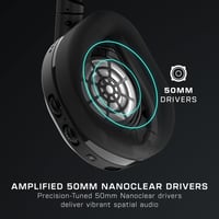Bezdrôtové herné slúchadlá Turtle Beach Stealth 600 pre Xbox – čierne, 80-hodinová výdrž batérie, 50 mm meniče, Bluetooth, Xbox Series X|S, Xbox One, P 5