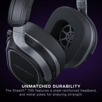 Bezdrôtové herné slúchadlá Turtle Beach Stealth 700 pre Xbox Series X|S, Xbox One, PS5, PC a mobil, čierne, Bluetooth, 80-hodinová výdrž batérie 9