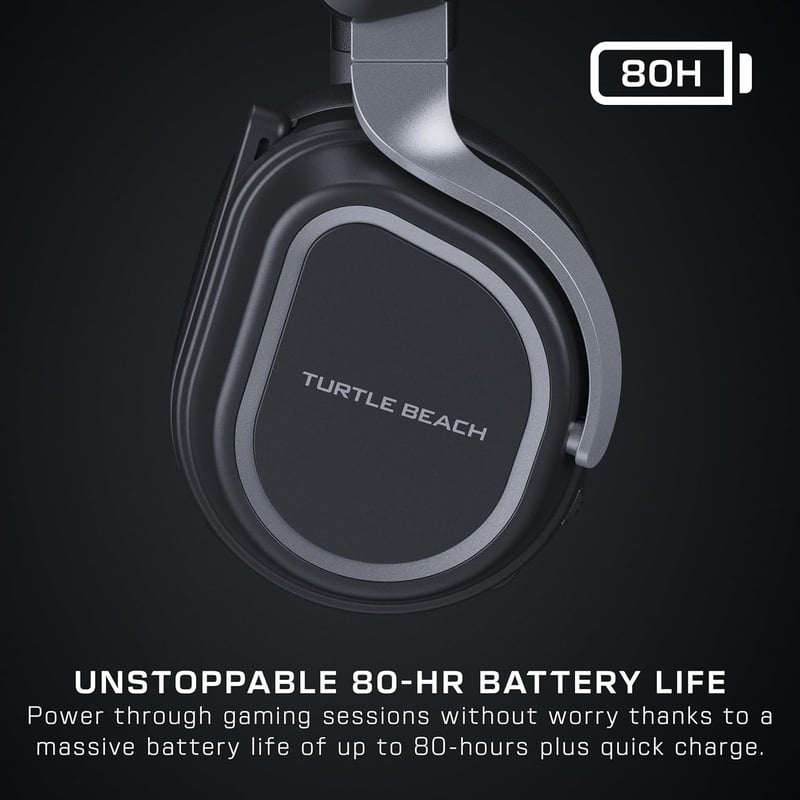Turtle Beach Stealth 700 Wireless Gaming Headset PS5 PS4 PC Fekete - black