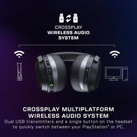 Turtle Beach Stealth 700 Wireless Gaming Headset PS5 PS4 PC Fekete - black 2