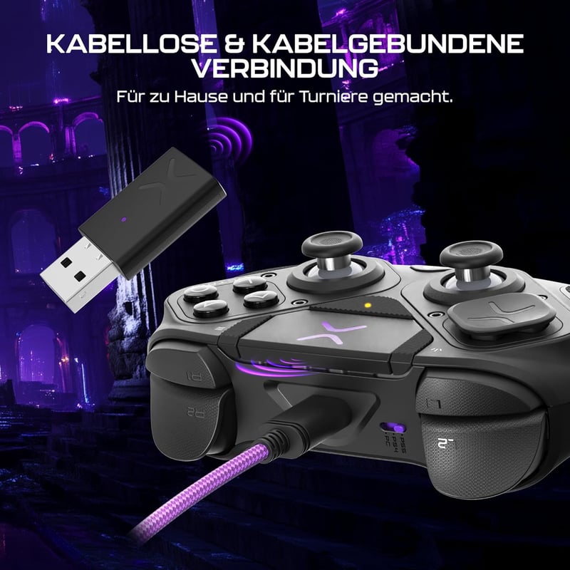 Turtle Beach Victrix Pro BFG Reloaded Wireless PlayStation Kontroller Fekete - black